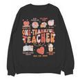 Teacher Thanksgiving Shirt Women One Thankful Teacher Fall Women Crewneck Sweatshirt, novelty gifts, funny gifts Teacher Thanksgiving Shirt Women One Thankful Teacher Fall Women Crewneck Sweatshirt, novelty gifts, funny gifts
