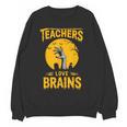 Teachers Love Brains Shirt Men Women Halloween Teacher Women Crewneck Sweatshirt, novelty gifts, funny gifts Teachers Love Brains Shirt Men Women Halloween Teacher Women Crewneck Sweatshirt, novelty gifts, funny gifts