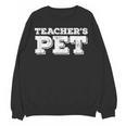 TEACHER'S PET You'Re My Favorite Do Me A Favor Women Crewneck Sweatshirt, novelty gifts, funny gifts TEACHER'S PET You'Re My Favorite Do Me A Favor Women Crewneck Sweatshirt, novelty gifts, funny gifts