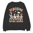 Teaching Future Leaders Teacher Back To School Cute Goose Women Crewneck Sweatshirt, novelty gifts, funny gifts Teaching Future Leaders Teacher Back To School Cute Goose Women Crewneck Sweatshirt, novelty gifts, funny gifts