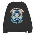 Teaching Heart Anime Soul Teacher Otaku Manga Women Crewneck Sweatshirt, novelty gifts, funny gifts Teaching Heart Anime Soul Teacher Otaku Manga Women Crewneck Sweatshirt, novelty gifts, funny gifts