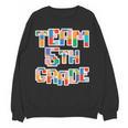Team 5th Grade Building Blocks Bricks Theme Teacher Team For Men Women Kids Women Crewneck Sweatshirt, novelty gifts, funny gifts Team 5th Grade Building Blocks Bricks Theme Teacher Team For Men Women Kids Women Crewneck Sweatshirt, novelty gifts, funny gifts