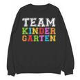 Team Kindergarten Shirt Boy Girl Teacher Graduation Women Crewneck Sweatshirt, novelty gifts, funny gifts