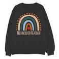Technology Teacher Rainbow Appreciation Day Back To School For Men Women Women Crewneck Sweatshirt, novelty gifts, funny gifts Technology Teacher Rainbow Appreciation Day Back To School For Men Women Women Crewneck Sweatshirt, novelty gifts, funny gifts