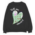 Tell Me About It Speech Pathology Aac Sped Teacher Women Crewneck Sweatshirt, novelty gifts, funny gifts Tell Me About It Speech Pathology Aac Sped Teacher Women Crewneck Sweatshirt, novelty gifts, funny gifts