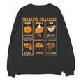 Thankful Syllables Thanksgiving Phonics Reading Teacher Fall Women Crewneck Sweatshirt, novelty gifts, funny gifts Thankful Syllables Thanksgiving Phonics Reading Teacher Fall Women Crewneck Sweatshirt, novelty gifts, funny gifts