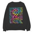 Tie Dye 2nd Grade Typography Team Second Grade Teacher Women Crewneck Sweatshirt, novelty gifts, funny gifts Tie Dye 2nd Grade Typography Team Second Grade Teacher Women Crewneck Sweatshirt, novelty gifts, funny gifts