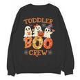 Toddler Boo Crew Halloween Costume For Teacher Kids Women Crewneck Sweatshirt, novelty gifts, funny gifts