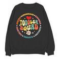 Toddler Squad Pre-K Teacher Pre School Back To School Women Crewneck Sweatshirt, novelty gifts, funny gifts Toddler Squad Pre-K Teacher Pre School Back To School Women Crewneck Sweatshirt, novelty gifts, funny gifts