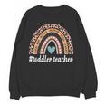 Toddler Teacher Rainbow Leopard Infant Teacher Men Women Women Crewneck Sweatshirt, novelty gifts, funny gifts Toddler Teacher Rainbow Leopard Infant Teacher Men Women Women Crewneck Sweatshirt, novelty gifts, funny gifts