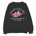 History Teacher Silly Goose Back To School Social Studies Women Crewneck Sweatshirt, novelty gifts, funny gifts History Teacher Silly Goose Back To School Social Studies Women Crewneck Sweatshirt, novelty gifts, funny gifts