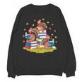 Turkey Reading Books Fall Season Thanksgiving Teacher Book Women Crewneck Sweatshirt, novelty gifts, funny gifts Turkey Reading Books Fall Season Thanksgiving Teacher Book Women Crewneck Sweatshirt, novelty gifts, funny gifts