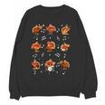 Turkey Squad Music Note Music Teacher Thanksgiving Women Crewneck Sweatshirt, novelty gifts, funny gifts