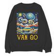 Van Go Vanlife Accessories Artist Art Teacher Women Crewneck Sweatshirt, novelty gifts, funny gifts