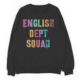 Vintage ENGLISH DEPT SQUAD Back To School Teacher Student Women Crewneck Sweatshirt, novelty gifts, funny gifts Vintage ENGLISH DEPT SQUAD Back To School Teacher Student Women Crewneck Sweatshirt, novelty gifts, funny gifts
