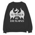 Vintage Teacher Of Dragons Quotes Teacher Student Women Crewneck Sweatshirt, novelty gifts, funny gifts Vintage Teacher Of Dragons Quotes Teacher Student Women Crewneck Sweatshirt, novelty gifts, funny gifts
