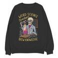 Weird Science Skeleton Halloween Teachers Brew Knowledge Women Crewneck Sweatshirt, novelty gifts, funny gifts Weird Science Skeleton Halloween Teachers Brew Knowledge Women Crewneck Sweatshirt, novelty gifts, funny gifts