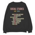 World History Classroom Social Studies History Teacher Women Crewneck Sweatshirt, novelty gifts, funny gifts