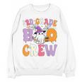 3rd Grade Boo Crew Spooky Third Grade Halloween Teacher Women Crewneck Sweatshirt, novelty gifts, funny gifts