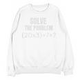 67 Meme PEMDAS Elementary Math Teacher Joke Brainrot Premium Tri-Blend Women Crewneck Sweatshirt, novelty gifts, funny gifts