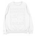 Advocate Support Accept Educate Special Education Teacher Women Crewneck Sweatshirt, novelty gifts, funny gifts Advocate Support Accept Educate Special Education Teacher Women Crewneck Sweatshirt, novelty gifts, funny gifts