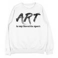 Art Teacher Women Crewneck Sweatshirt, novelty gifts, funny gifts