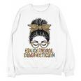 Cute Educational Diagnostician Teacher Appreciation Week Men Women Women Crewneck Sweatshirt, novelty gifts, funny gifts