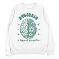 Dyslexia A Different Perspective Dyslexia Specialist Teacher Women Crewneck Sweatshirt, novelty gifts, funny gifts