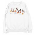 Fall Music Teacher Halloween Pumpkin Music Note Fall Teacher Women Crewneck Sweatshirt, novelty gifts, funny gifts Fall Music Teacher Halloween Pumpkin Music Note Fall Teacher Women Crewneck Sweatshirt, novelty gifts, funny gifts