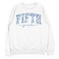 Fifth Grade Toile De Jouy Back To School Teachers Kids Women Crewneck Sweatshirt, novelty gifts, funny gifts