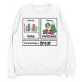 First Data Then Christmas I'm Earning A Break Sped Teacher Men Women Women Crewneck Sweatshirt, novelty gifts, funny gifts