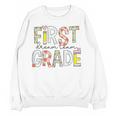 First Grade Dream Team 1st Grade Teacher First Day Of School Women Crewneck Sweatshirt, novelty gifts, funny gifts