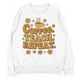 Groovy Coffee Teach Repeat Retro Teacher Women Crewneck Sweatshirt, novelty gifts, funny gifts