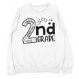 Hello On To 2nd Grade Teachers Boys And Team Secound Grade Women Crewneck Sweatshirt, novelty gifts, funny gifts