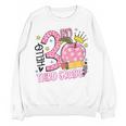 Hello 3rd Third Grade Back To School Pink Leopard Teacher Women Crewneck Sweatshirt, novelty gifts, funny gifts Hello 3rd Third Grade Back To School Pink Leopard Teacher Women Crewneck Sweatshirt, novelty gifts, funny gifts
