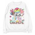 Hello 5th Grade Boy Girl Teacher Back To School 5th Grade Women Crewneck Sweatshirt, novelty gifts, funny gifts