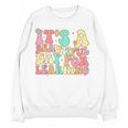It's Beautiful Day For Learning Retro Teacher Students Women Women Crewneck Sweatshirt, novelty gifts, funny gifts It's Beautiful Day For Learning Retro Teacher Students Women Women Crewneck Sweatshirt, novelty gifts, funny gifts
