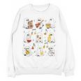 It's A Bootiful Day To Make Music Ghost Teacher Women Crewneck Sweatshirt, novelty gifts, funny gifts It's A Bootiful Day To Make Music Ghost Teacher Women Crewneck Sweatshirt, novelty gifts, funny gifts