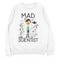 Mad Scientist Shirt Kids Boys Youth Science Teacher Women Crewneck Sweatshirt, novelty gifts, funny gifts Mad Scientist Shirt Kids Boys Youth Science Teacher Women Crewneck Sweatshirt, novelty gifts, funny gifts
