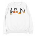 Music Notes Pumpkin Music Teacher Musician Fall Halloween Men Women Kids Women Crewneck Sweatshirt, novelty gifts, funny gifts Music Notes Pumpkin Music Teacher Musician Fall Halloween Men Women Kids Women Crewneck Sweatshirt, novelty gifts, funny gifts