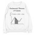 Nerdy Fundamental Theorem Of Calculus Math Teacher Geek Women Crewneck Sweatshirt, novelty gifts, funny gifts