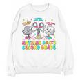 Nothing Beats 2nd Second Grade Back To School Teacher Kids Women Crewneck Sweatshirt, novelty gifts, funny gifts