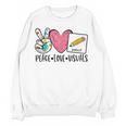 Peace Love Visuals Special Education Teacher Dream Team Women Crewneck Sweatshirt, novelty gifts, funny gifts Peace Love Visuals Special Education Teacher Dream Team Women Crewneck Sweatshirt, novelty gifts, funny gifts