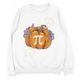 Pi Day Pumpkin Pi Math Teacher Halloween Costume Women Crewneck Sweatshirt, novelty gifts, funny gifts Pi Day Pumpkin Pi Math Teacher Halloween Costume Women Crewneck Sweatshirt, novelty gifts, funny gifts