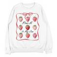 Pre K Is My Jam Teacher Team Crew Preschool Cute Strawberry Women Crewneck Sweatshirt, novelty gifts, funny gifts