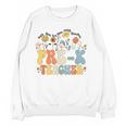 Pre-k Teacher Appreciation Teaching Wildflowers Women Crewneck Sweatshirt, novelty gifts, funny gifts Pre-k Teacher Appreciation Teaching Wildflowers Women Crewneck Sweatshirt, novelty gifts, funny gifts