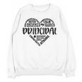 Principal Heart Life School Principal Teacher Appreciation Women Crewneck Sweatshirt, novelty gifts, funny gifts Principal Heart Life School Principal Teacher Appreciation Women Crewneck Sweatshirt, novelty gifts, funny gifts