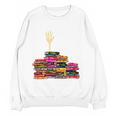 Reading Books Librarian Reader Nerd I'm Ok Teacher School Women Crewneck Sweatshirt, novelty gifts, funny gifts Reading Books Librarian Reader Nerd I'm Ok Teacher School Women Crewneck Sweatshirt, novelty gifts, funny gifts