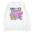 Retro Physical Education Vibes Gym Teacher Phys Ed Teacher Women Crewneck Sweatshirt, novelty gifts, funny gifts
