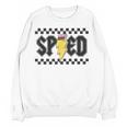 Retro SPED Teacher Pencil Lightning Bolt Back To School Women Crewneck Sweatshirt, novelty gifts, funny gifts Retro SPED Teacher Pencil Lightning Bolt Back To School Women Crewneck Sweatshirt, novelty gifts, funny gifts